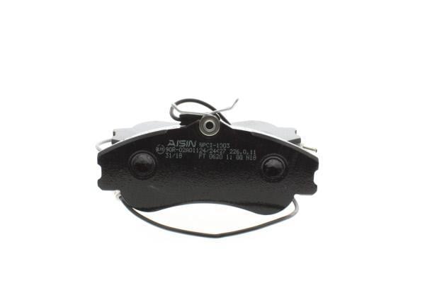 Jeu de 4 plaquettes de frein AISIN ref. BPCI-1003